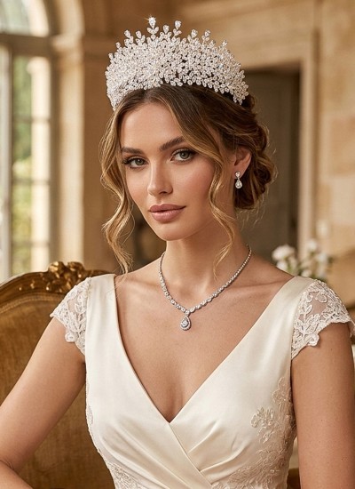 Zircon Stone Hair Accessories Models Wedding Henna Engagement Bride Zircon Stone Hair Accessories Models Wedding Henna Engagement Bride