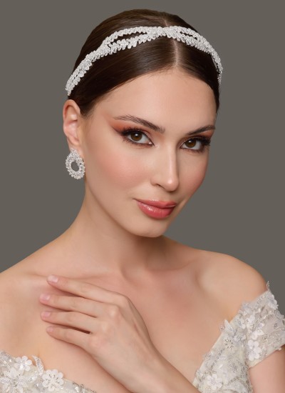 Zircon Stone Hair Accessories Models Design Wedding Henna Engagement Bride						