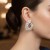Zircon Stone Earrings Engagement Wedding Design Henna Earring Models Stylish Earrings