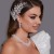 Zircon Stone Hair Accessories Bridal Models Wedding Engagement