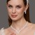 Zircon Set Necklace Wedding Henna Engagement Jewelry Set Models