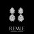 Zircon Stone Earrings Engagement Wedding Design Henna Stylish Earring Models