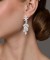Zircon Stone Earrings Engagement Wedding Design Henna Earring Models Stylish
