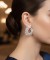 Zircon Stone Earrings Engagement Wedding Design Henna Earring Models Stylish Earrings