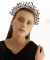 Zircon Stone Crown Hair Accessory Trend Design Wedding Bridal Henna