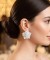 Zircon Stone Earrings Engagement Wedding Design Henna Earring Models Stylish Earrings