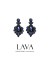 Crystal Stone Earrings Engagement Wedding Design Henna Stylish Earring Models