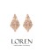 Zircon Stone Earrings Engagement Wedding Design Henna Earring Models Stylish Earrings